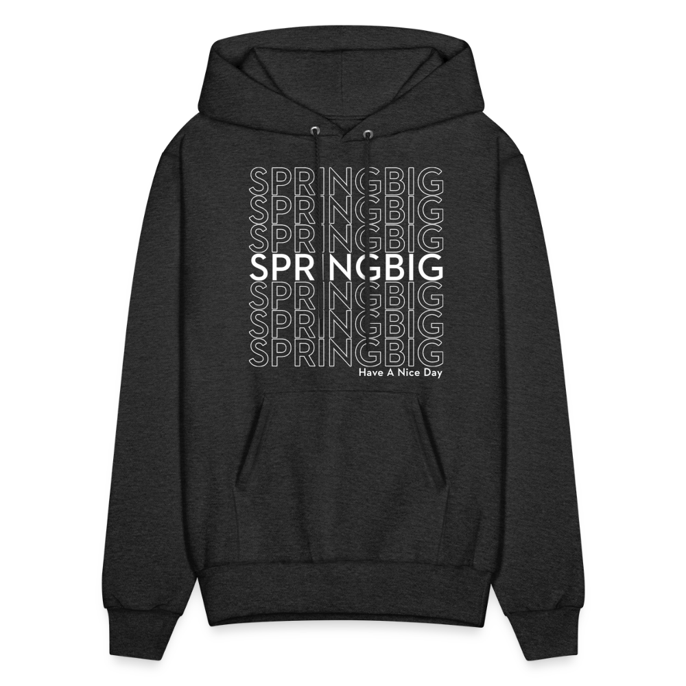 Springbig "Thank You" Hoodie - charcoal grey