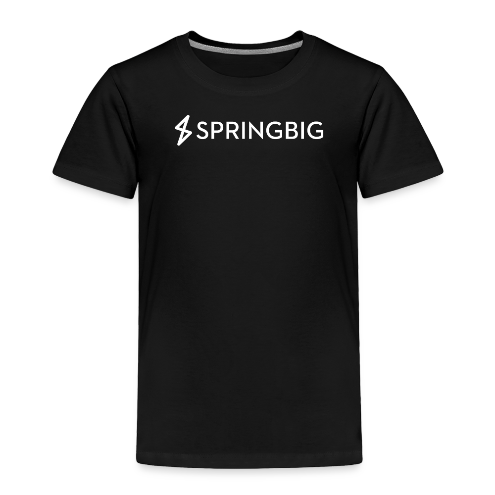 Springbig Toddler T-shirt - black