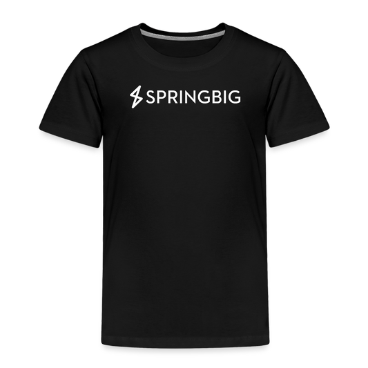 Springbig Toddler T-shirt - black